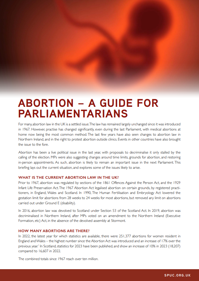 Abortion - A Guide for Parliamentarians